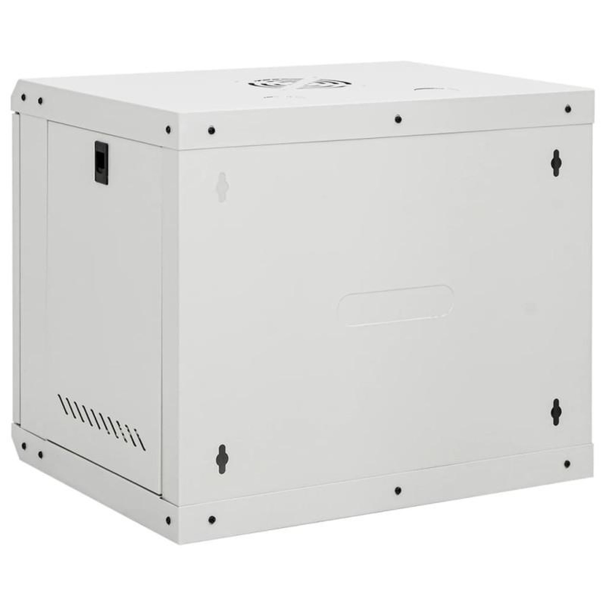 Voir la diapositive 5 : VIDAXL Coffret de réseau mural 9U 19 IP20 53x40x45 cm