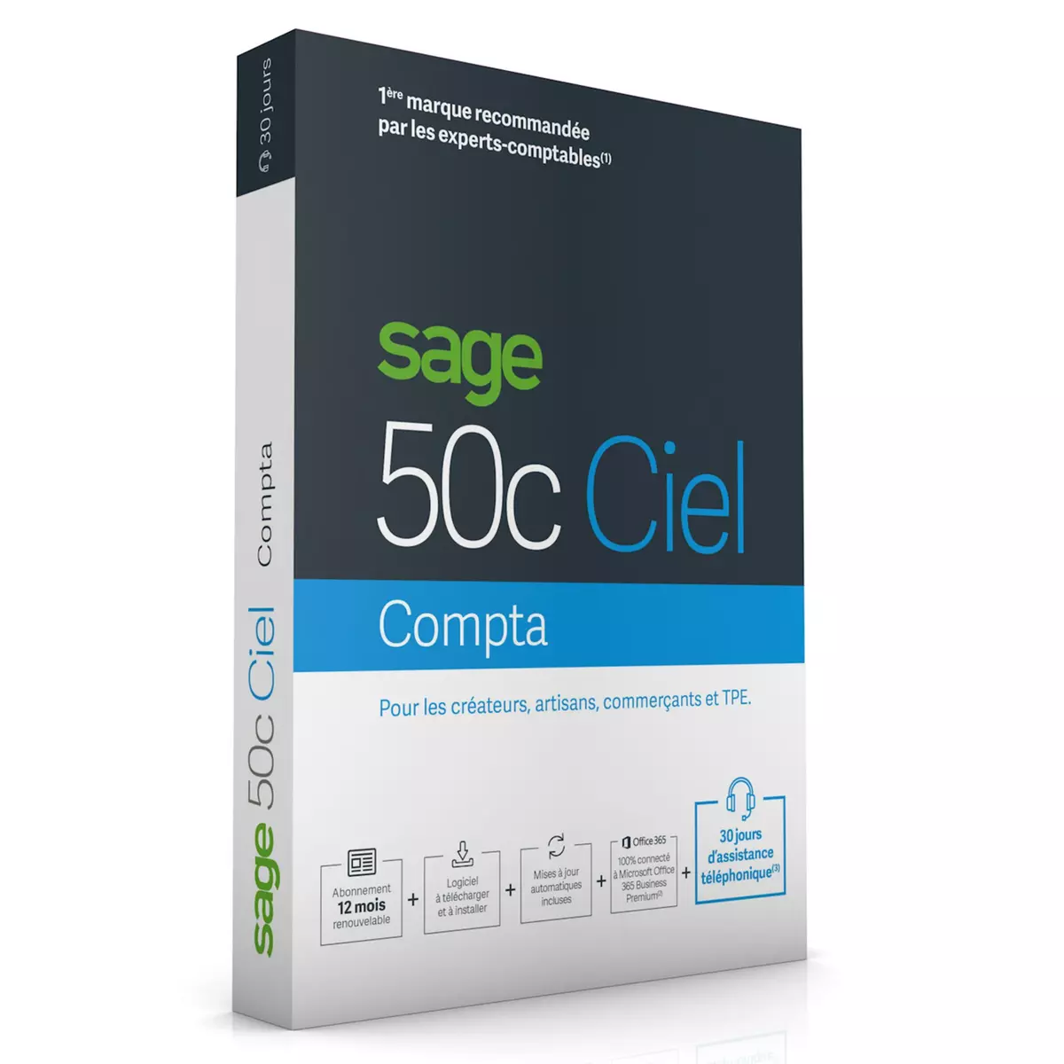 Sage Ciel Compta 50c - 30 jours d'assistance