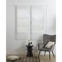 Voir la diapositive 2 : ATMOSPHERA 2 Voilages Anissa - Longueur 160 cm x Largeur 60 cm - Blanc