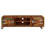 Voir la diapositive 2 : VIDAXL Meuble TV 120x30x36 cm Bois de recuperation massif