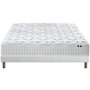 Voir la diapositive 1 : IDLITERIE Pack ensemble matelas ressorts ASTRE, sommier, couette et oreillers