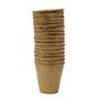 Voir la diapositive 3 :  Godet de cultures rond  8 x 8 x 8,5 cm  16 pcs