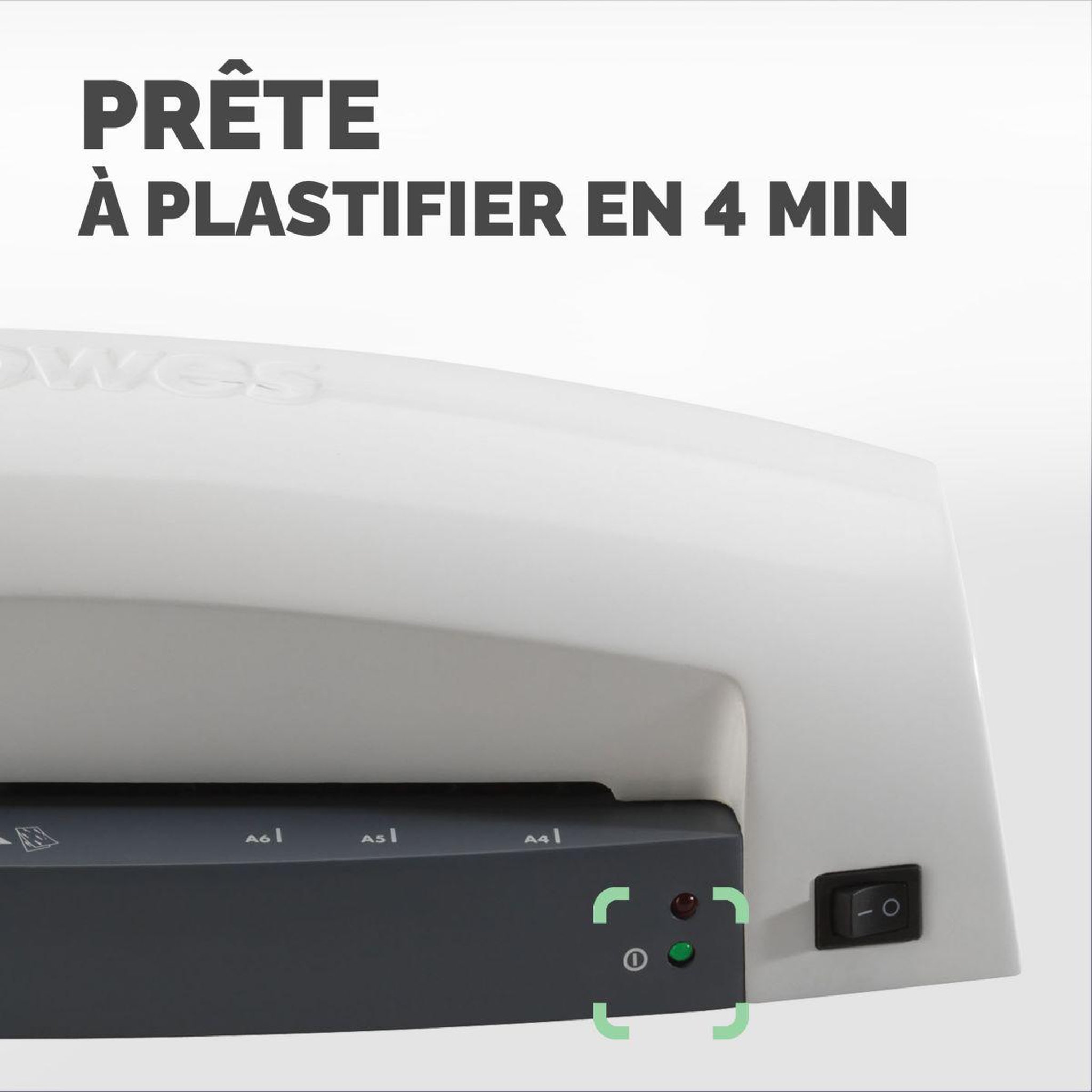 Voir la diapositive 3 : Fellowes Plastifieuse lunar a4 125 microns