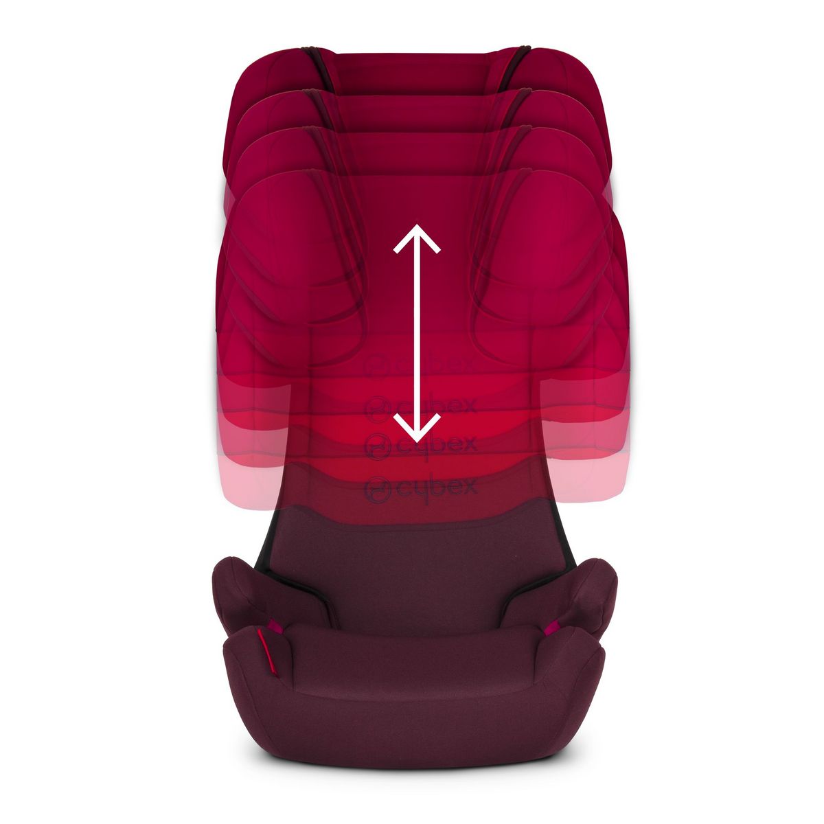 CYBEX Siège auto Solution X-Fix Gris foncé