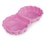 Voir la diapositive 2 : Bac à Sable Coquille double - Rose