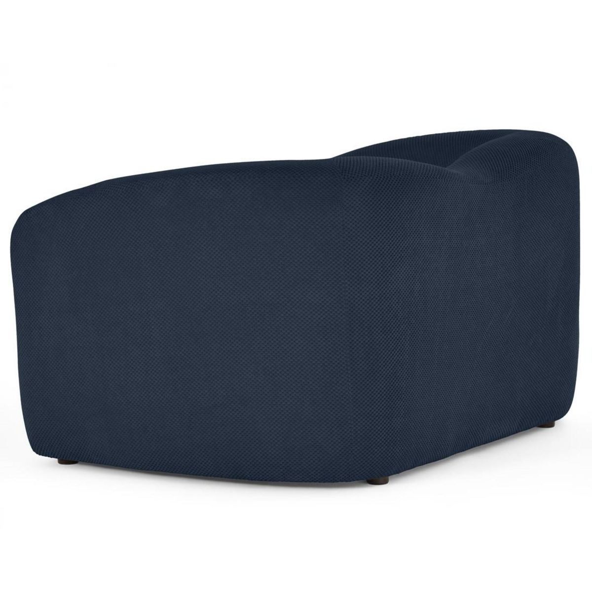 LISA DESIGN Charles - canapé droit 2 places en velours texturé