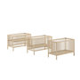 Voir la diapositive 4 : Paris Prix Pack - Lit Bébé & Table à Langer  Dino  60x120cm Naturel