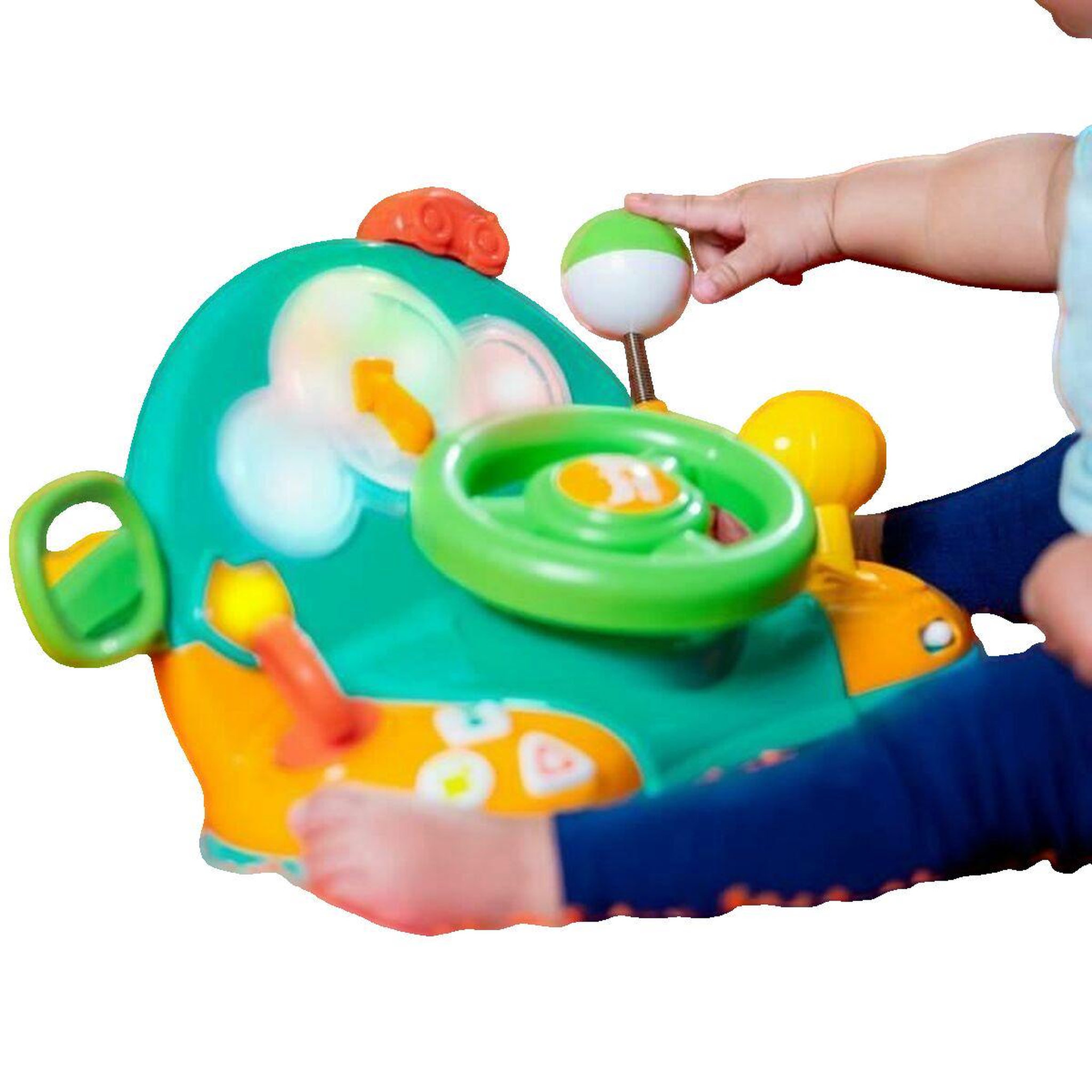 Voir la diapositive 2 : Bright Starts Jouet interactif Bright Starts Volant Lights & Colors