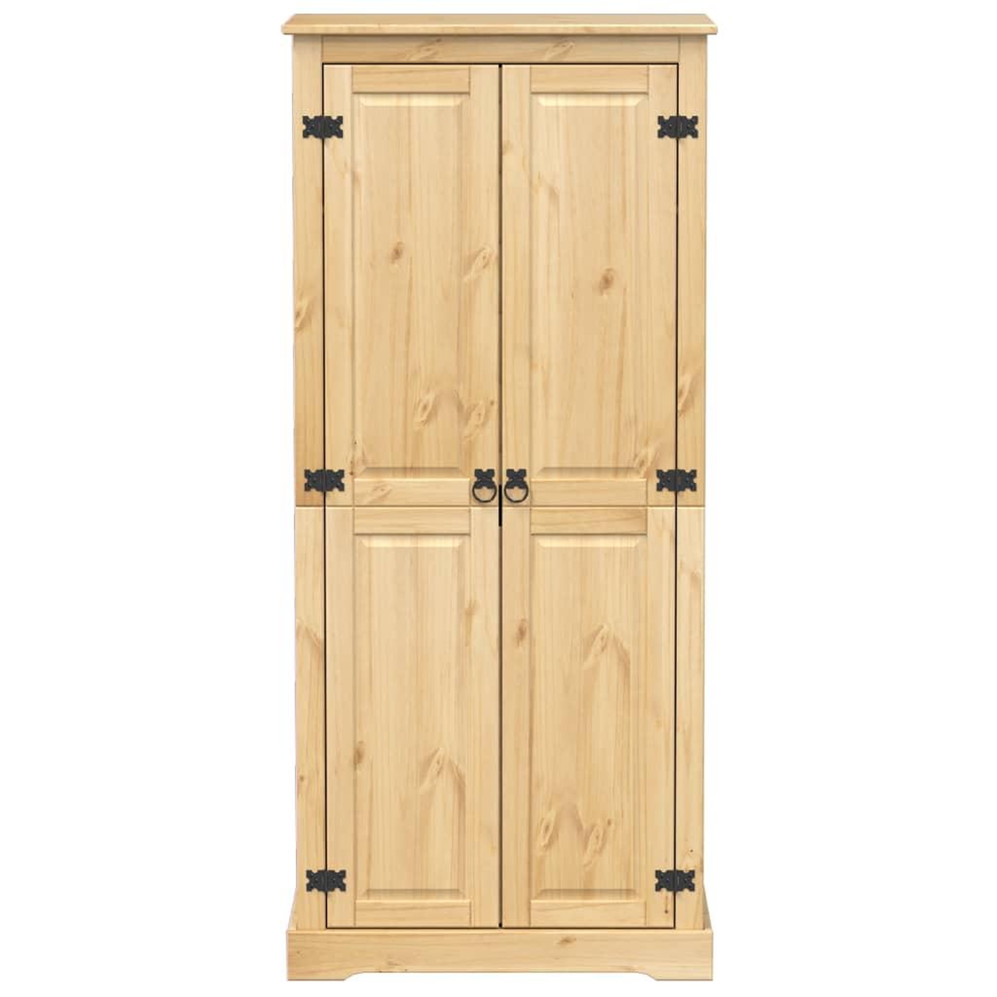 Voir la diapositive 4 : VIDAXL Garde-robe  76x50x170 cm bois de pin massif