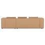 Voir la diapositive 6 : LISA DESIGN Stella - canapé d'angle droit 4 places en simili