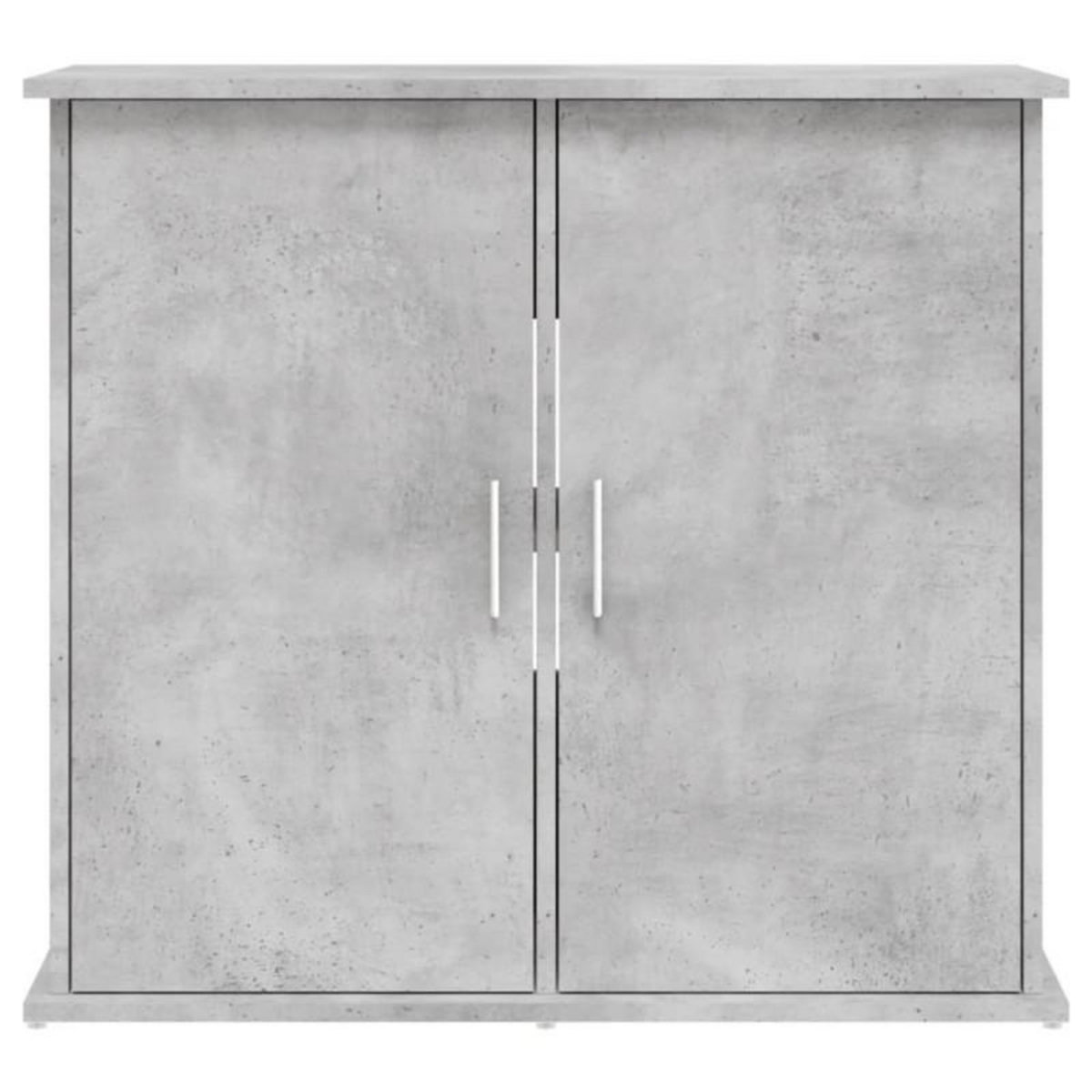 VIDAXL Support pour aquarium gris béton 81x36x73 cm bois d ingénierie