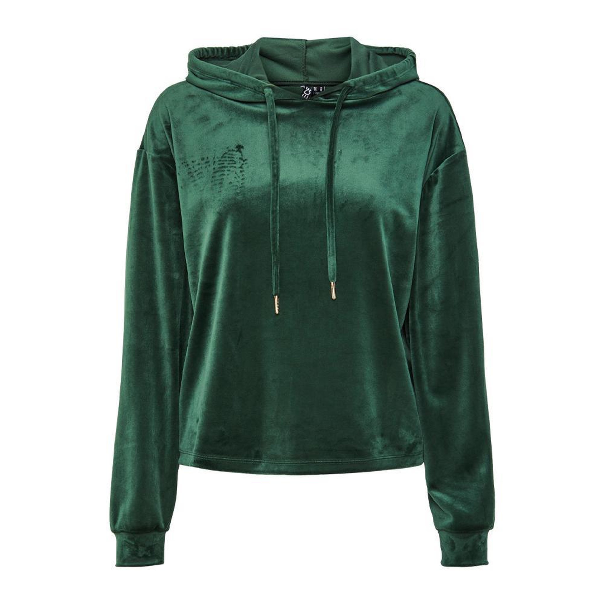 Pieces Sweat à Capuche Velours Vert Femme Pieces Pcilli. Coloris disponibles : Vert