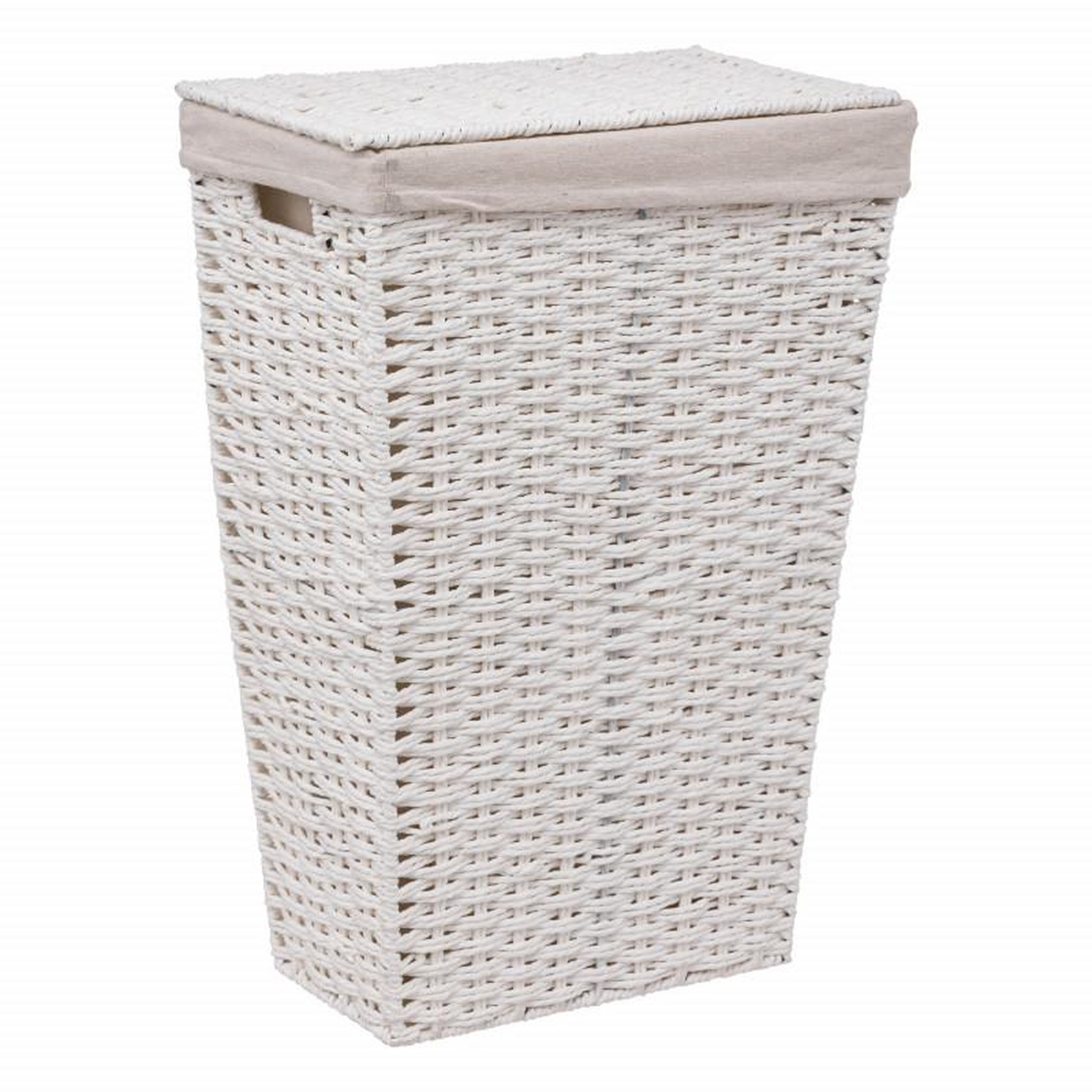 Voir la diapositive 1 : ATMOSPHERA Panier à linge carré 35 litres  Costa  Atmosphéra -  -