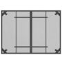 Voir la diapositive 5 : VIDAXL Table de jardin anthracite 110x80x72 cm Treillis d'acier