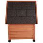 Voir la diapositive 4 : @Pet @Pet Maison pour chat d'exterieur XL 68,5x54x51,5 cm bois marron