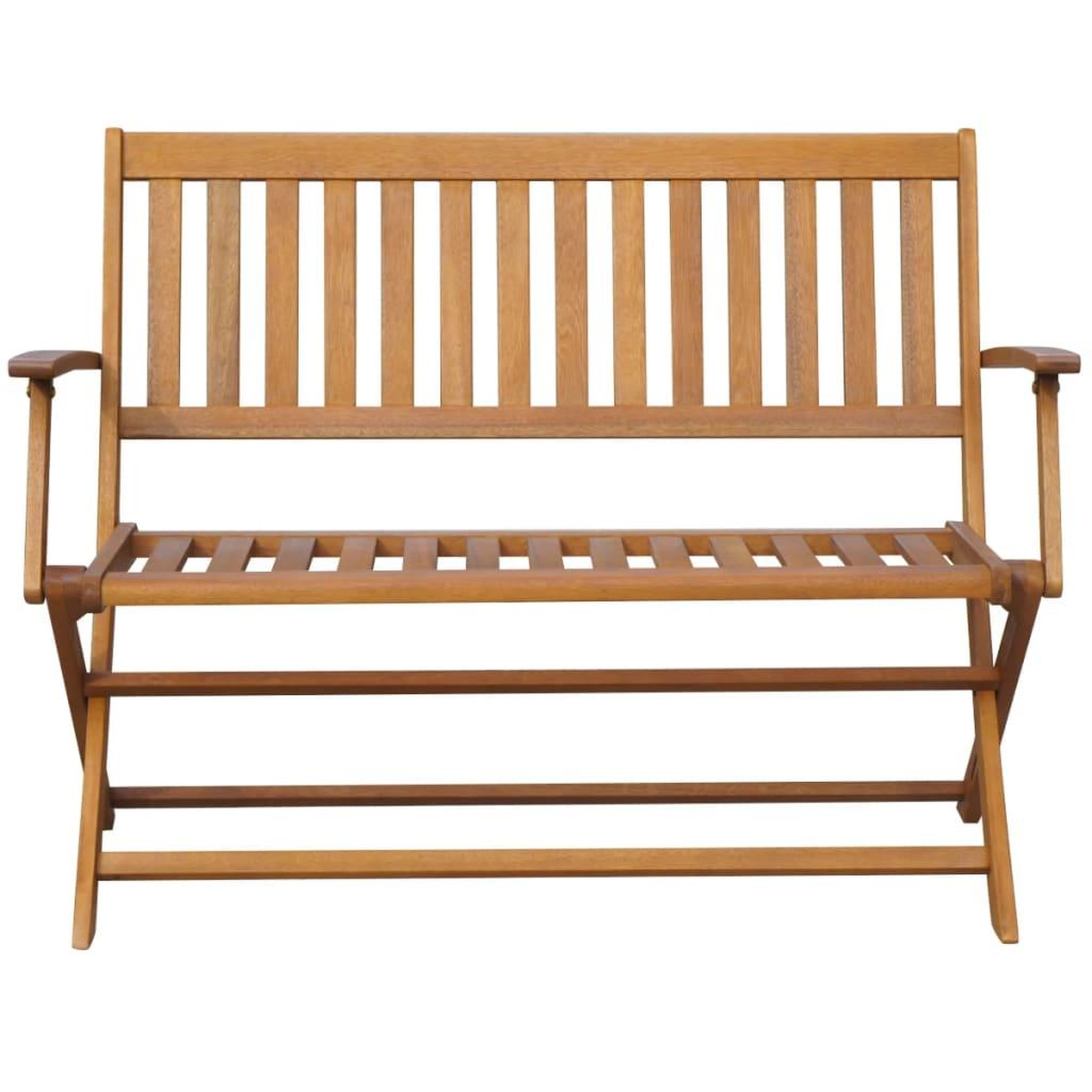 Voir la diapositive 2 : VIDAXL Banc de jardin 120 cm bois d'acacia solide