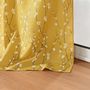 Voir la diapositive 3 : Paris Prix Rideau à Œillets Imprimé  Sakura  140x260cm Jaune
