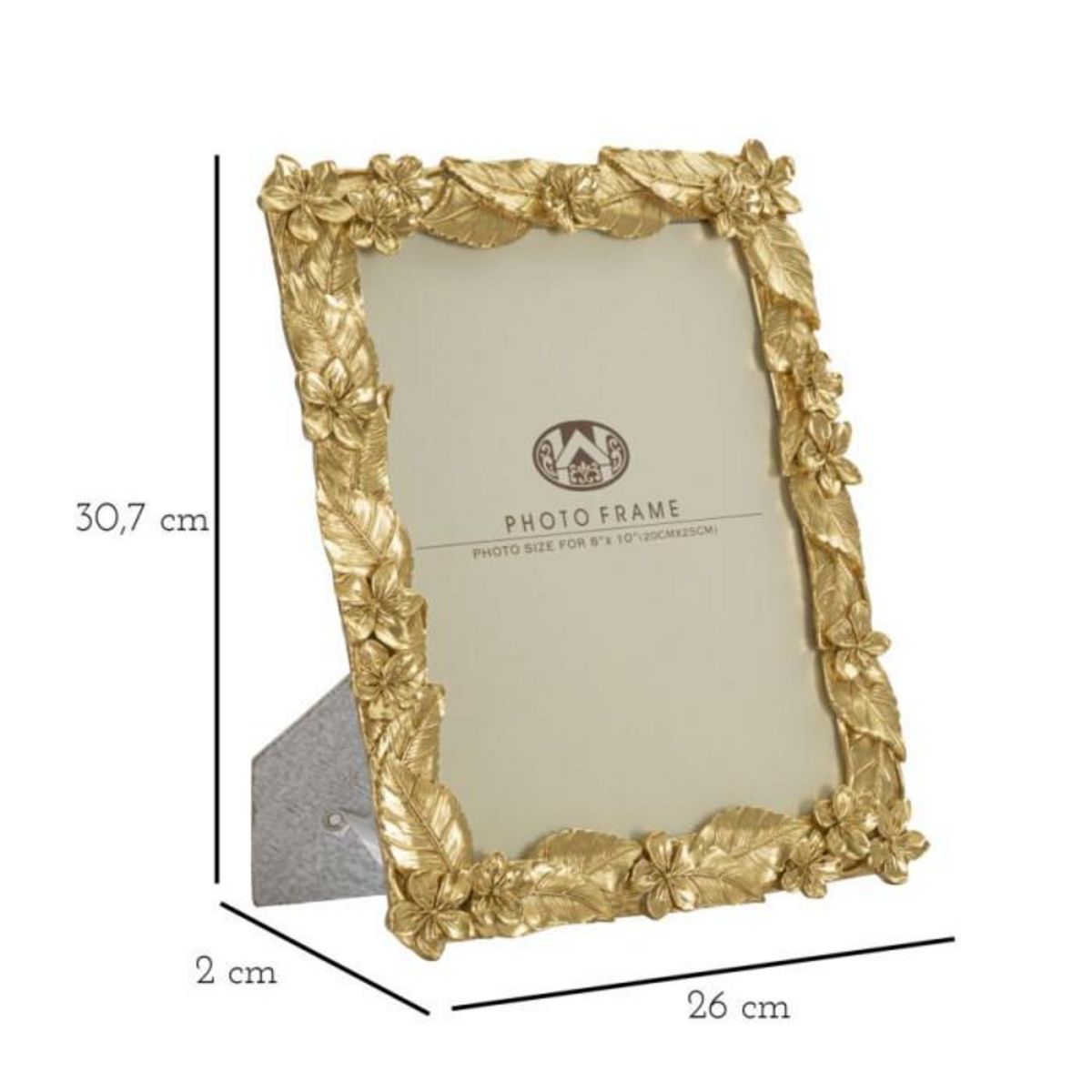 Paris Prix Cadre Photo Déco Feuilles  Leavy  20x25cm Or