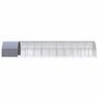 Voir la diapositive 4 : VIDAXL Poulailler d'exterieur 3x12x2 m Acier galvanise