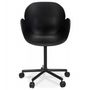 Voir la diapositive 2 : Paris Prix Chaise de Bureau Design  Maritza  85cm Noir