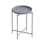 Voir la diapositive 1 : Habitat et Jardin Table basse en métal  Sheby  46 x 46 x 56 cm - Gris
