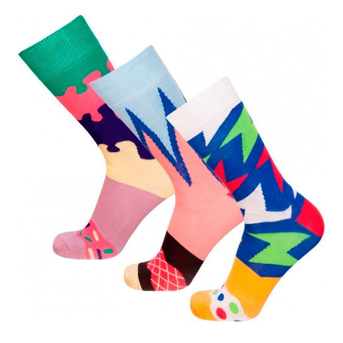 CRAZY SOCKS Chaussettes Multicolore Homme Crazy Socks Donuts