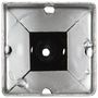 Voir la diapositive 5 : VIDAXL Piquets au sol 2 pcs Argente 10x10x57 cm Acier galvanise