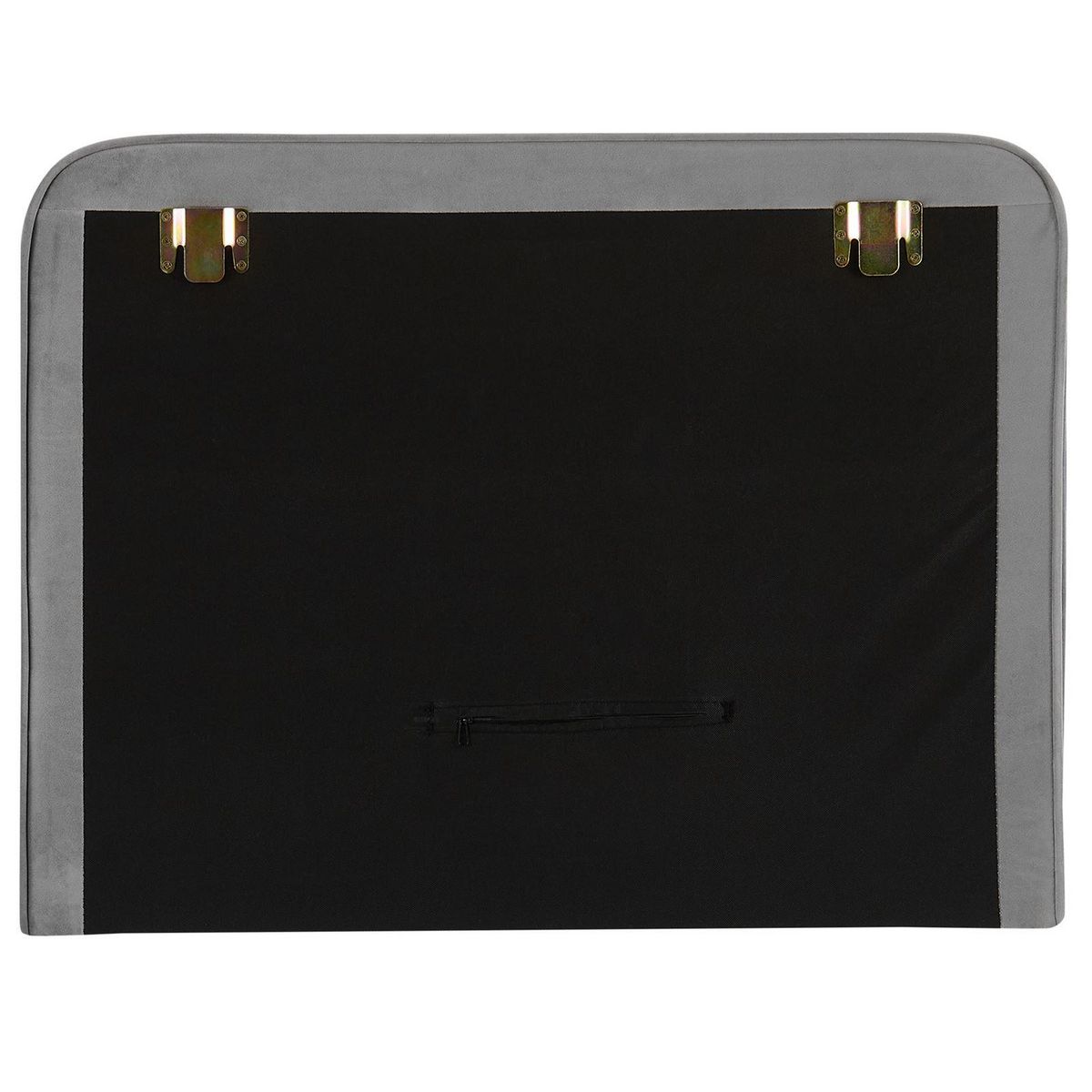 IDIMEX Tête de lit LUNAR 90 avec fixation murale, en tissu