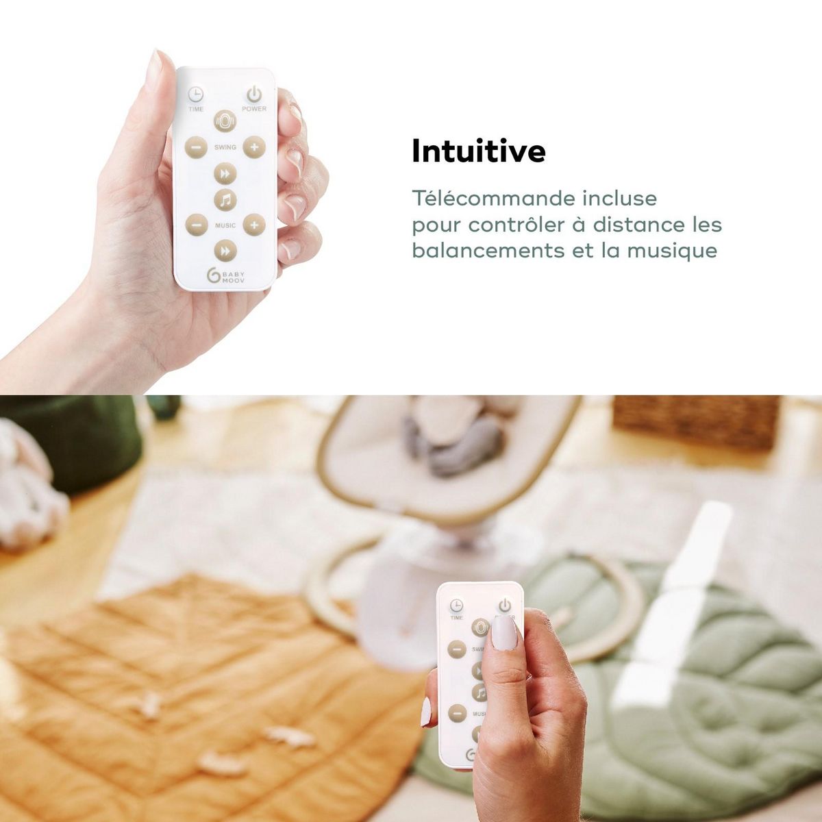 BABYMOOV Balancelle Swoon Hoop Sand Babymoov