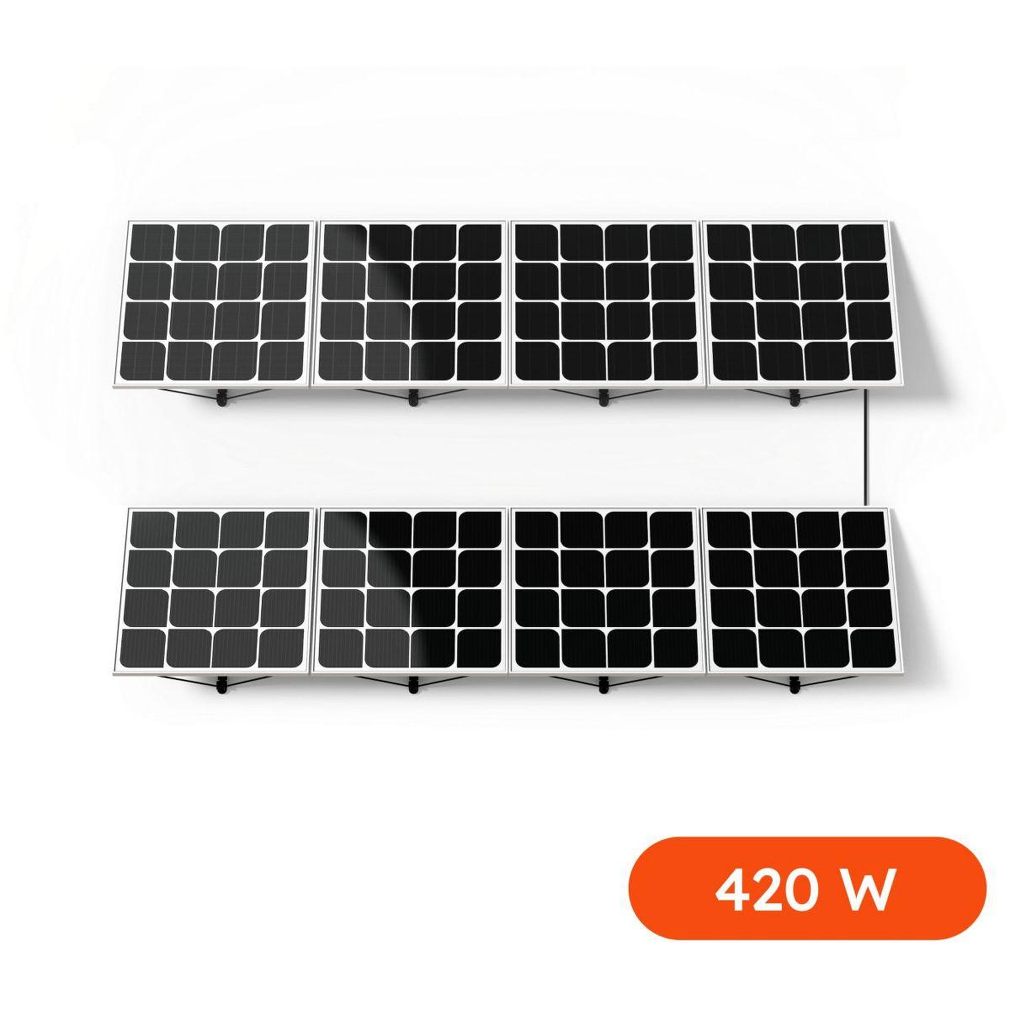 Voir la diapositive 2 : BEEM Panneau solaire d'autoconsommation extension 420w