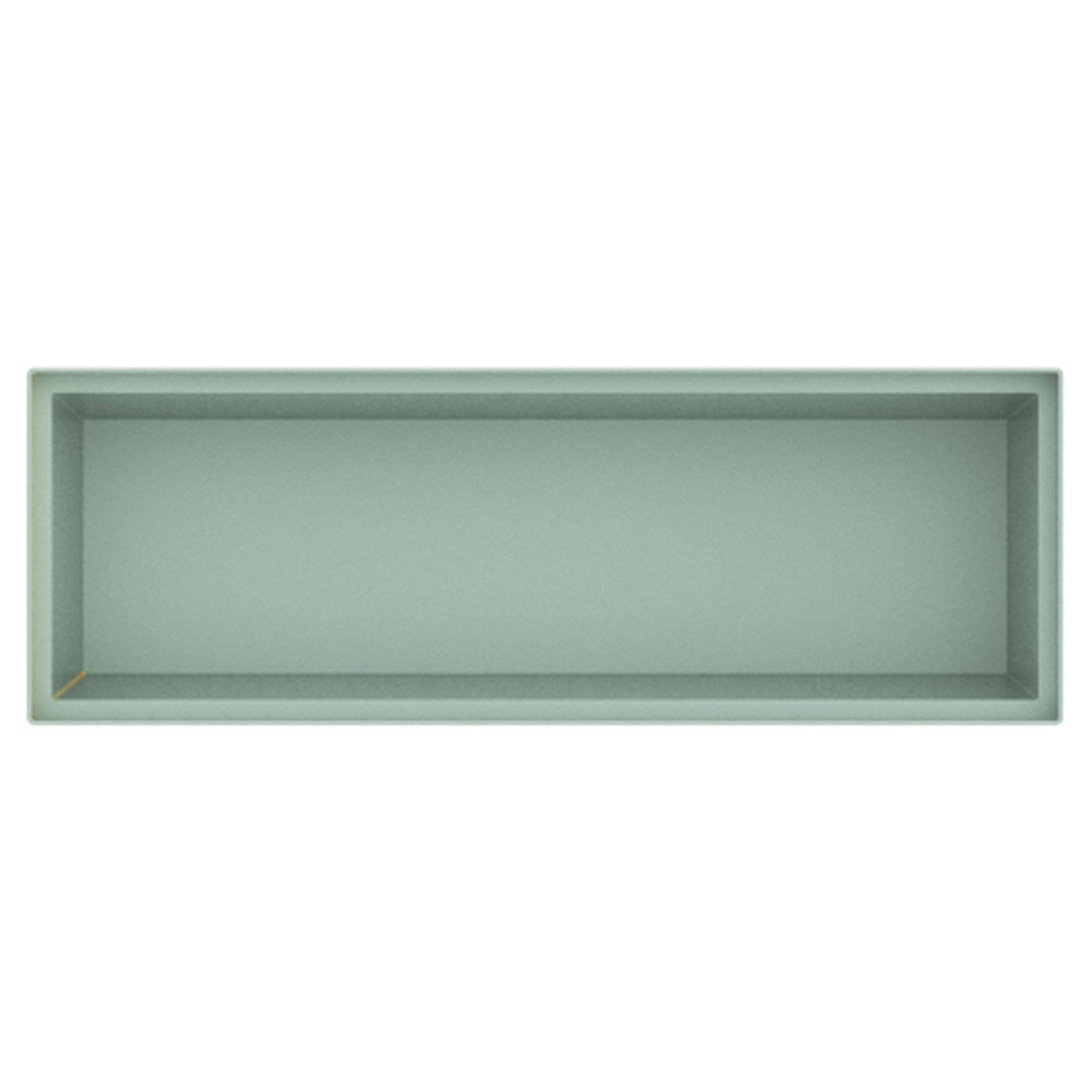 Voir la diapositive 3 : GARDENSTAR Balconnière + plateau L50 cm vert sauge