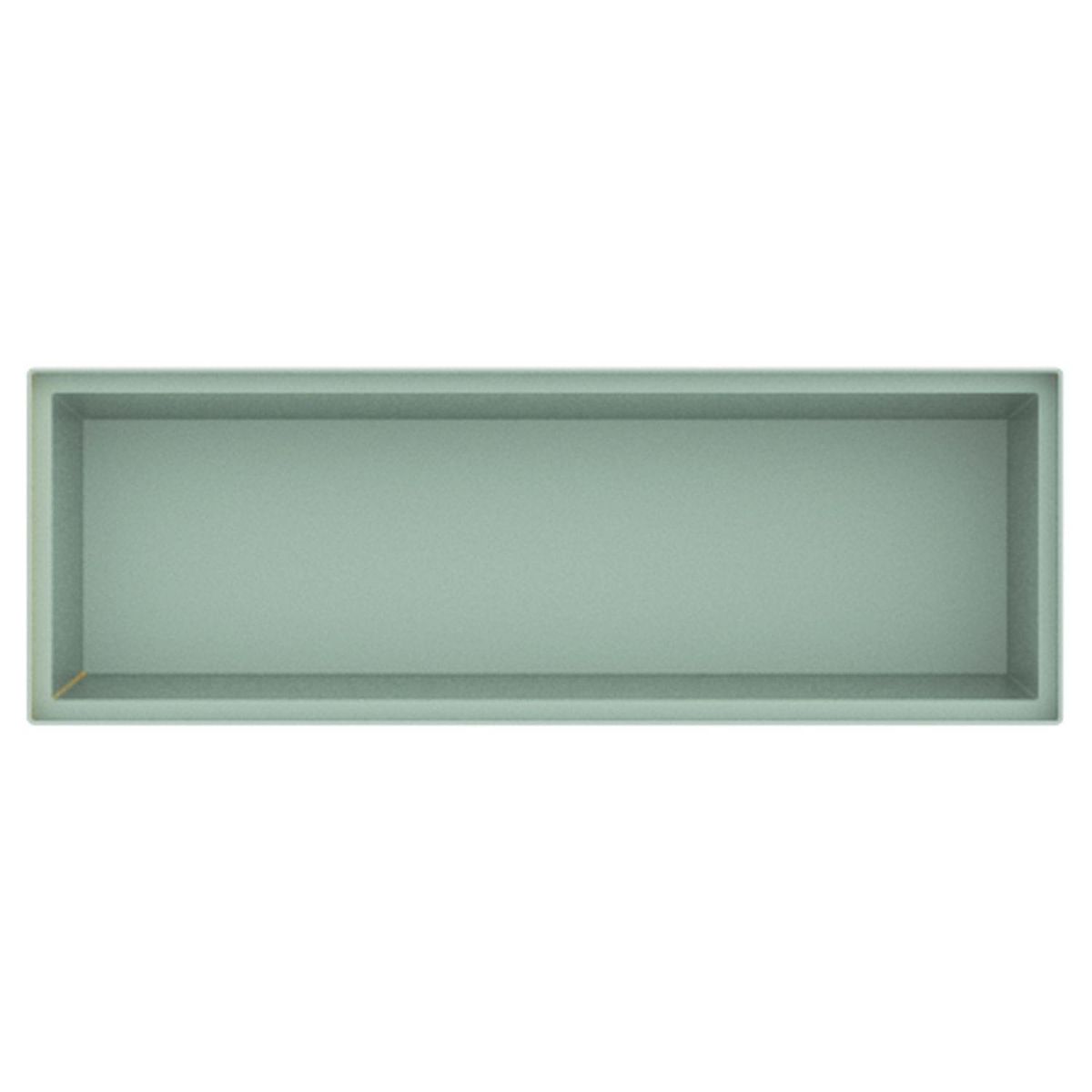 GARDENSTAR Balconnière + plateau L50 cm vert sauge