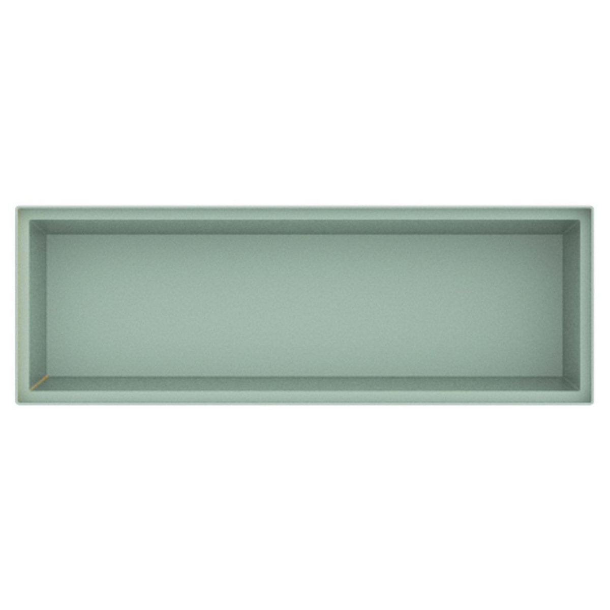 GARDENSTAR Balconnière + plateau L50 cm vert sauge