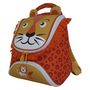Voir la diapositive 3 : Sac à goûter maternelle polyester multicolore LION