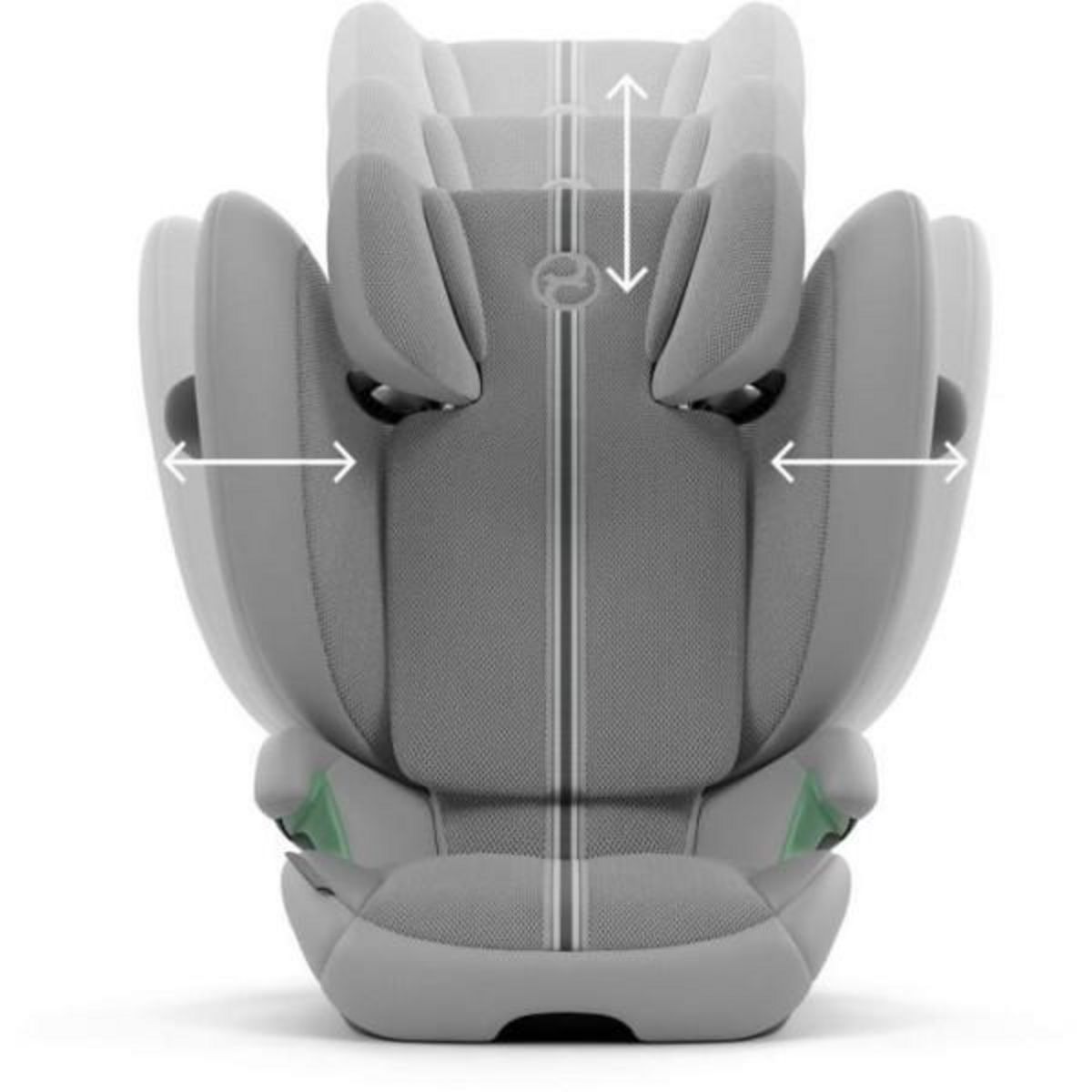 CYBEX Siege Auto  Cybex Gold SOLUTION G2 I-FIX 3 a 12 ans - Groupe 2/3 - 100 a 150 cm PLUS Stone Grey | mid grey