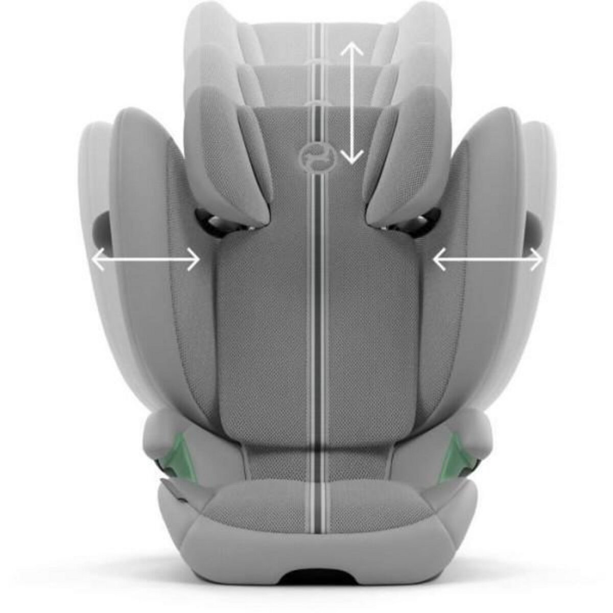CYBEX Siege Auto  Cybex Gold SOLUTION G2 I-FIX 3 a 12 ans - Groupe 2/3 - 100 a 150 cm PLUS Stone Grey | mid grey