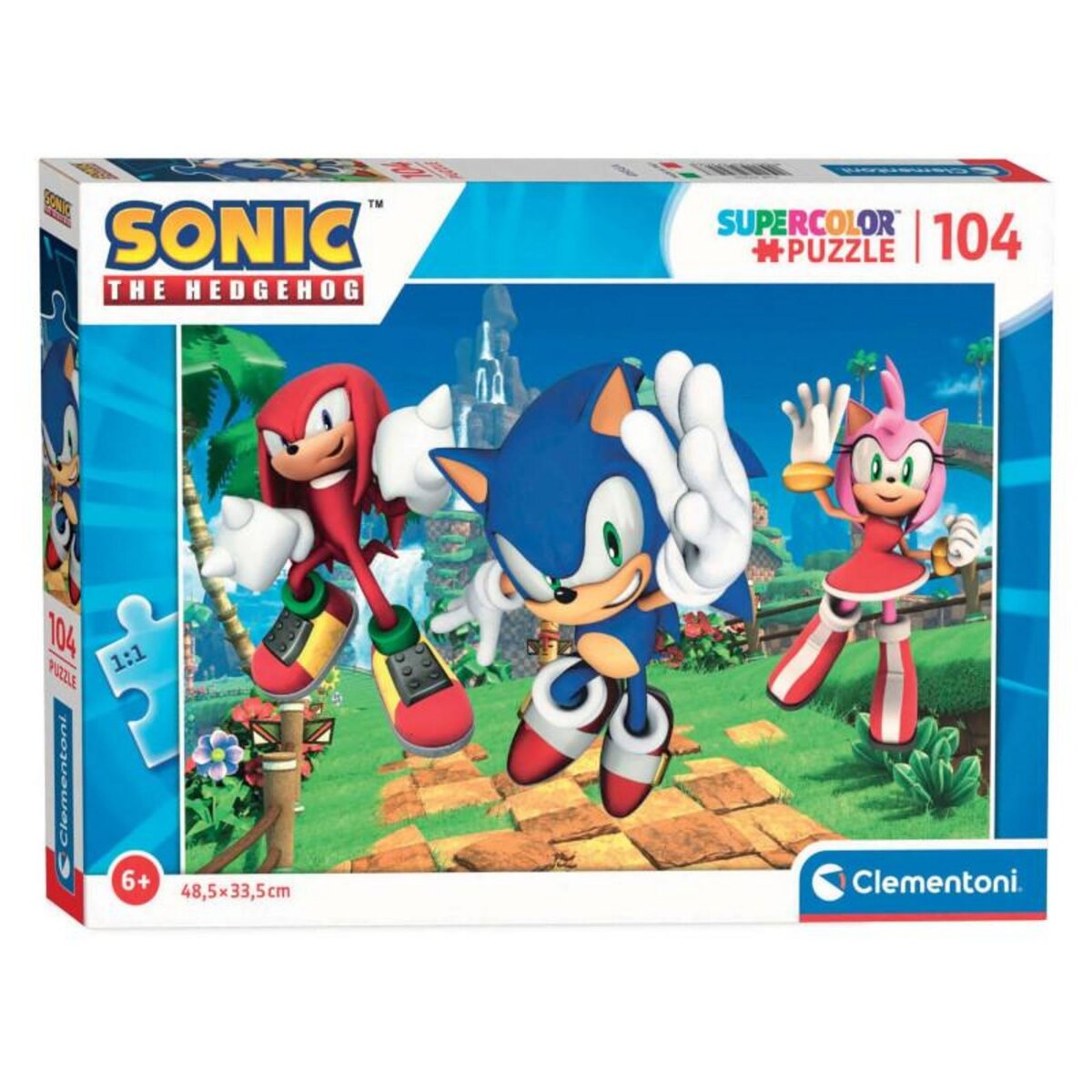 CLEMENTONI Clementoni Jigsaw Puzzle - Sonic, 104st. 27256