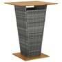 Voir la diapositive 3 : VIDAXL Ensemble de bar de jardin 3 pcs Gris