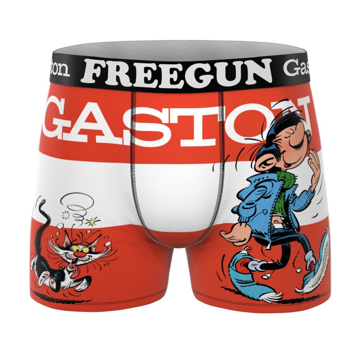 FREEGUN Lot de 3 boxers homme Gaston Lagaffe