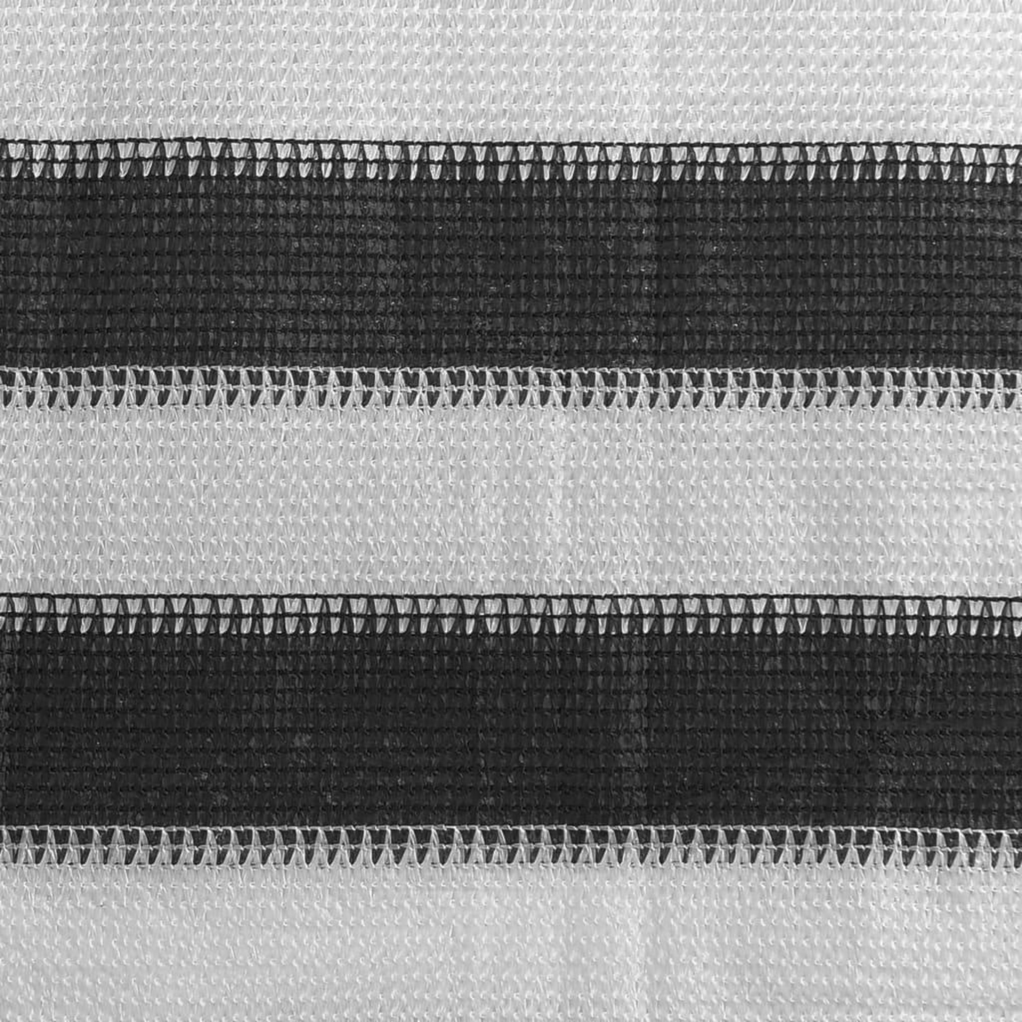 Voir la diapositive 2 : VIDAXL Ecran de balcon PEHD 75x300 cm Anthracite et blanc