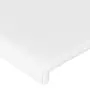VIDAXL Tete de lit avec oreilles Blanc 103x16x78/88 cm Similicuir