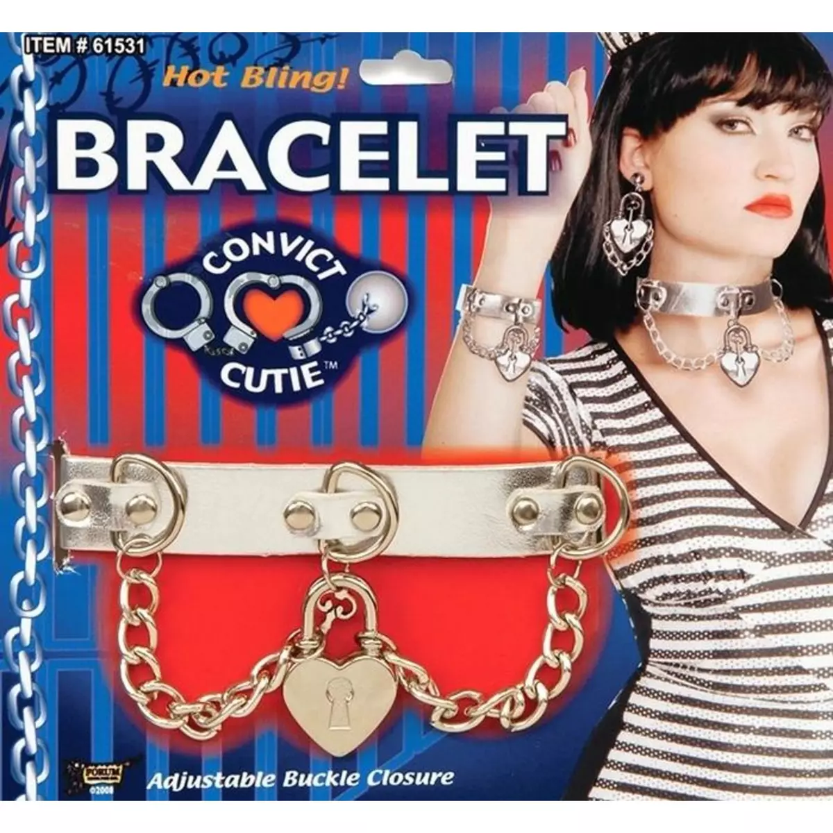 FORUM Bracelet Coeur Prisonnière