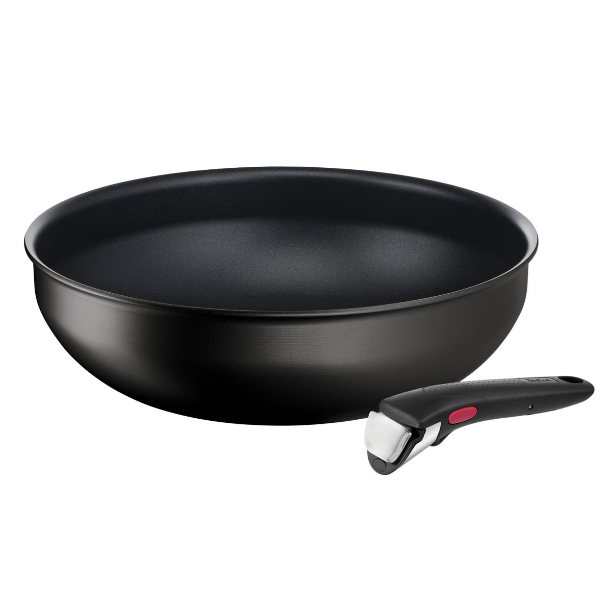 TEFAL Wok induction 26 cm + 1 poignée INGENIO ECO RESIST 