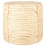 Voir la diapositive 2 : VIDAXL Corde 100 % sisal 6 mm 50 m