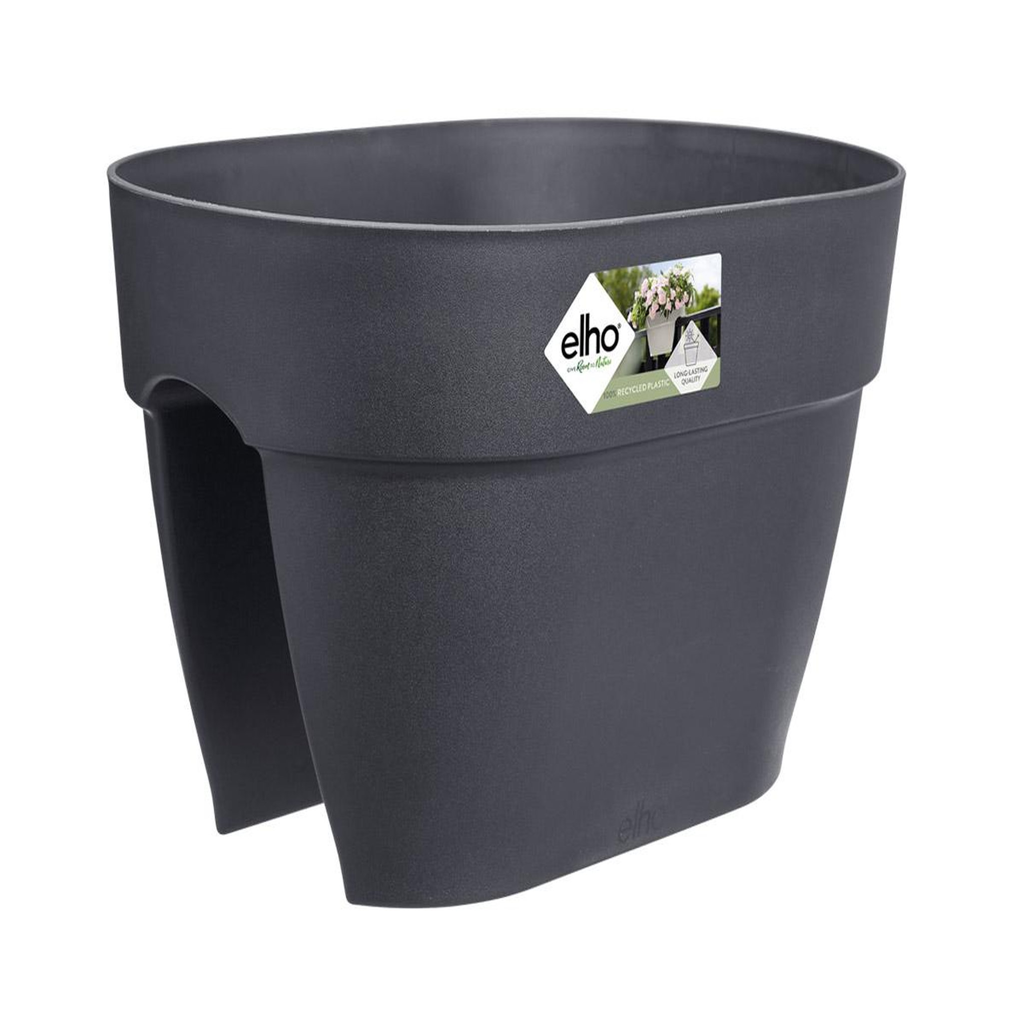 Voir la diapositive 2 : ELHO Balconnière Elho Vibia Campana Flower Bridge anthracite - Longueur 40 cm