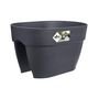 Voir la diapositive 2 : ELHO Balconnière Elho Vibia Campana Flower Bridge anthracite - Longueur 40 cm