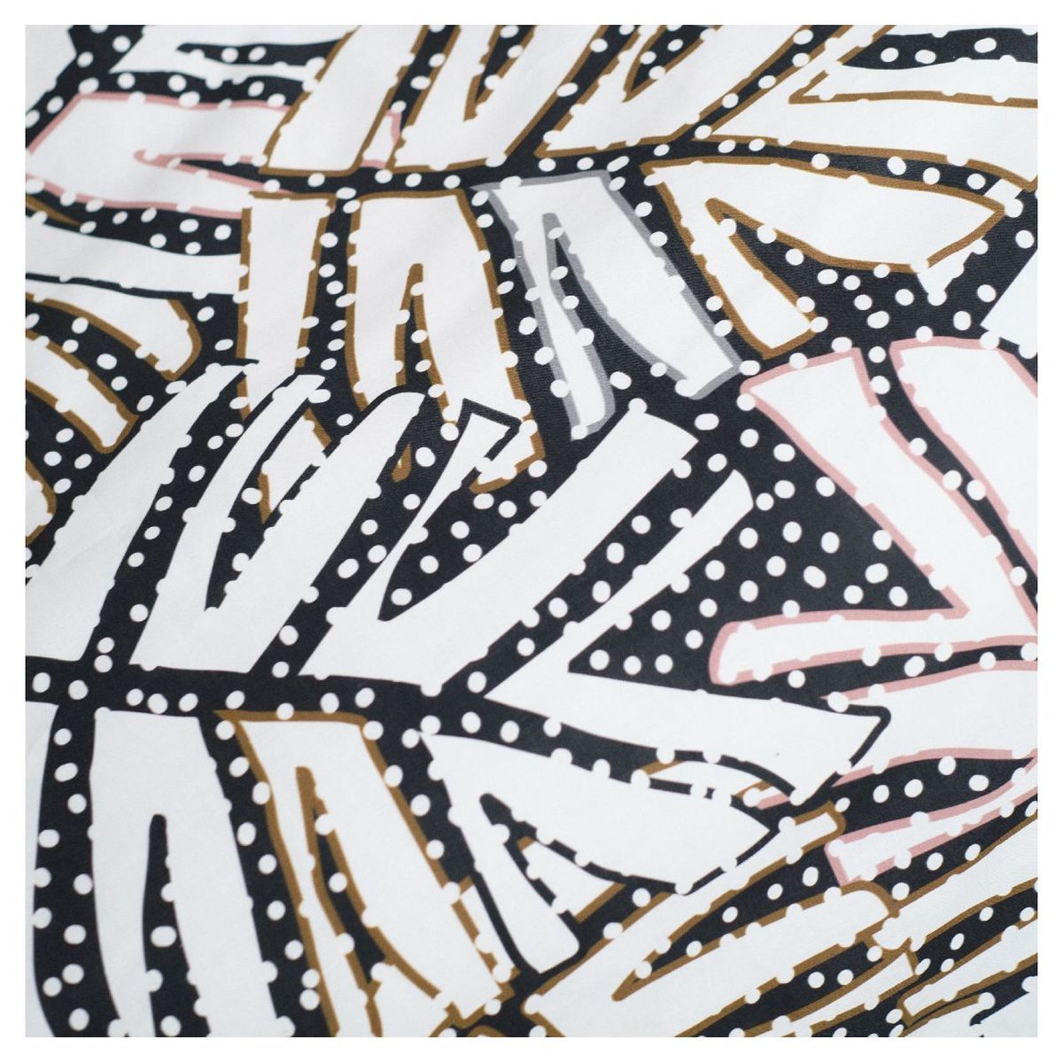 TODAY Parure housse de couette en coton motif Tropical