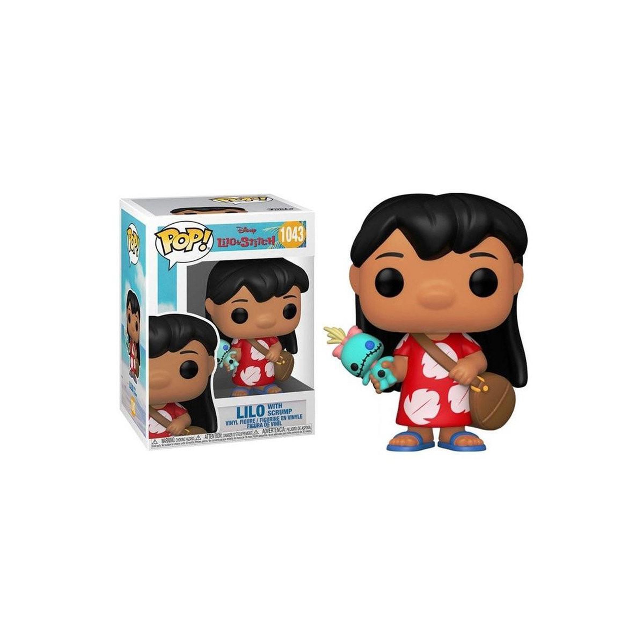 Voir la diapositive 2 : Funko Figurine Funko Pop! Disney: Lilo&Stitch- Lilo w/Scrump