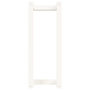 Voir la diapositive 5 : VIDAXL Porte-serviette Blanc 23x18x60 cm Bois de pin massif