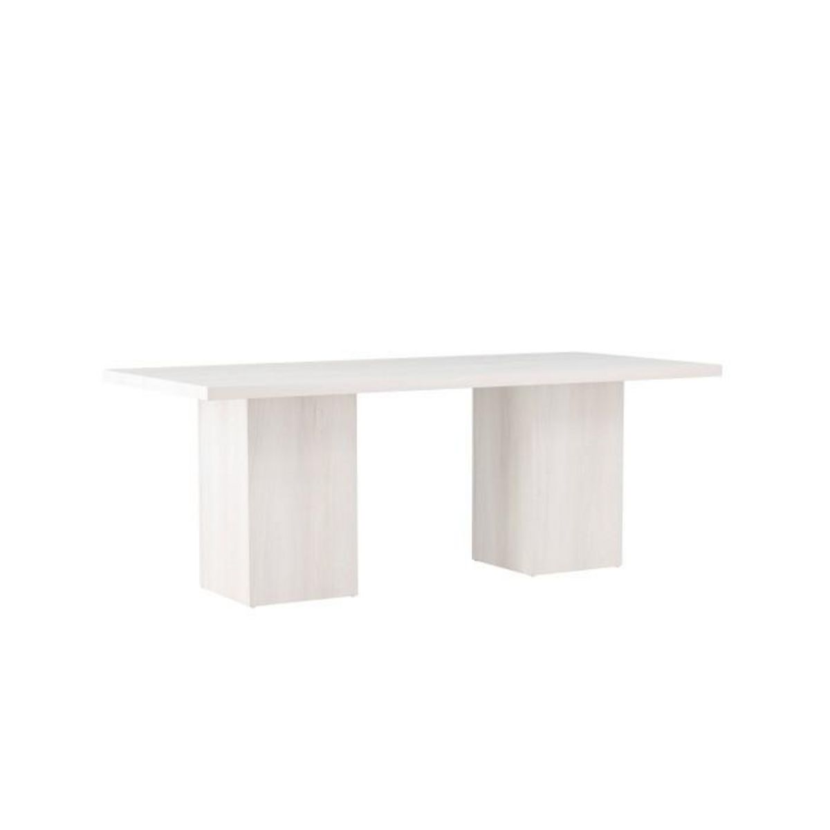 Paris Prix Table à Manger Blanc  Olga  200cm Blanc